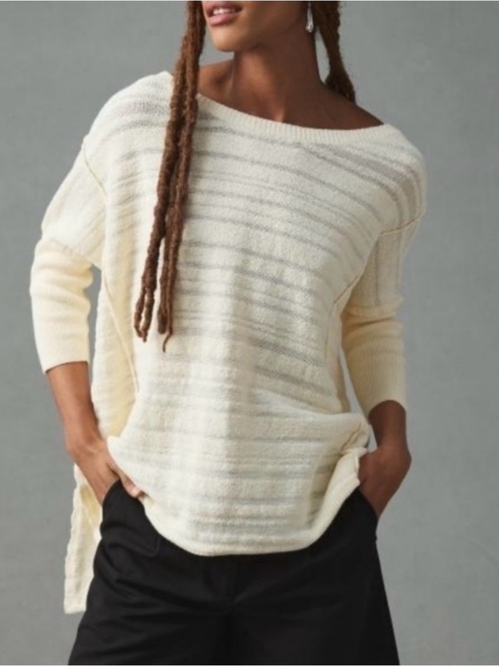 NWOT Pilcro Textured Top
